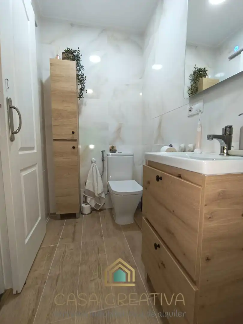 Bathroom of Flat for sale in Alzira  with Air Conditioner, Heating and Furnished