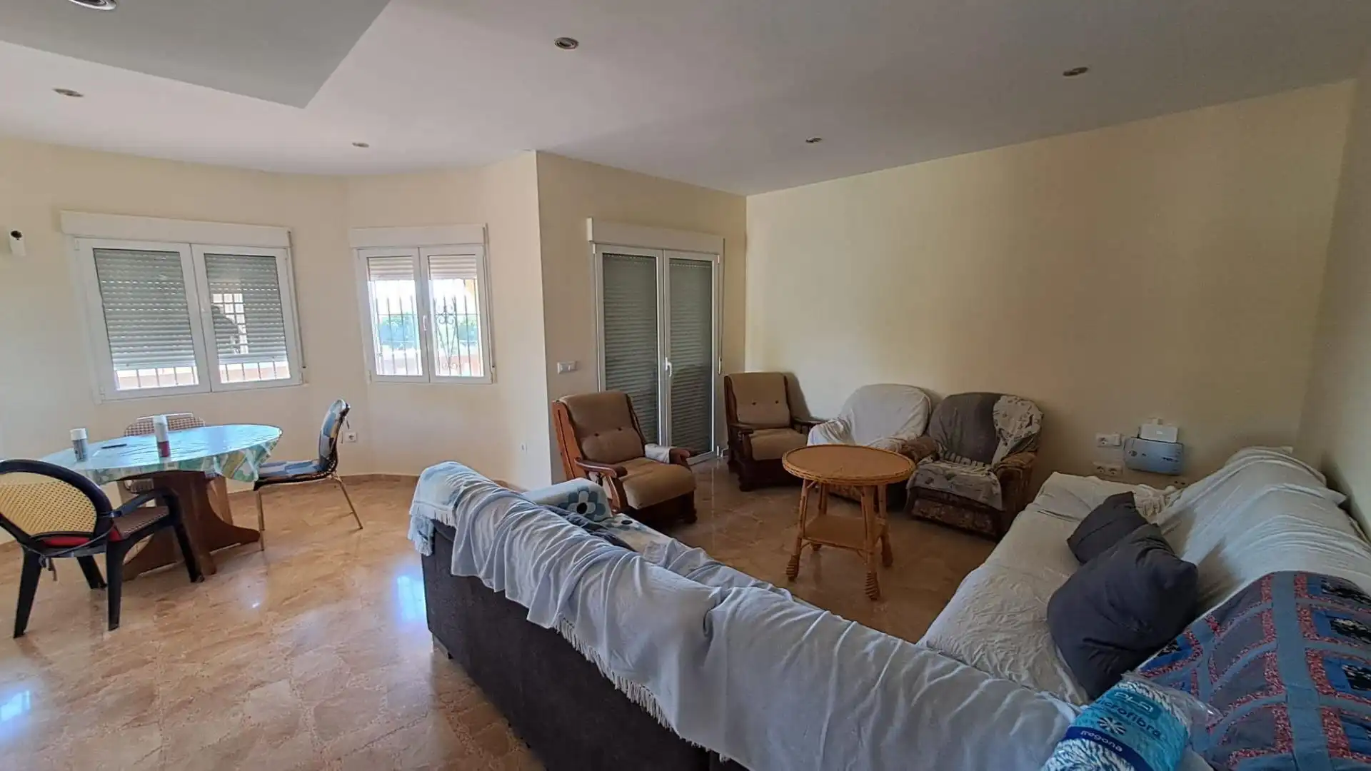 Sala d'estar de Finca rústica en venda en Águilas amb Aire condicionat, Calefacció i Terrassa