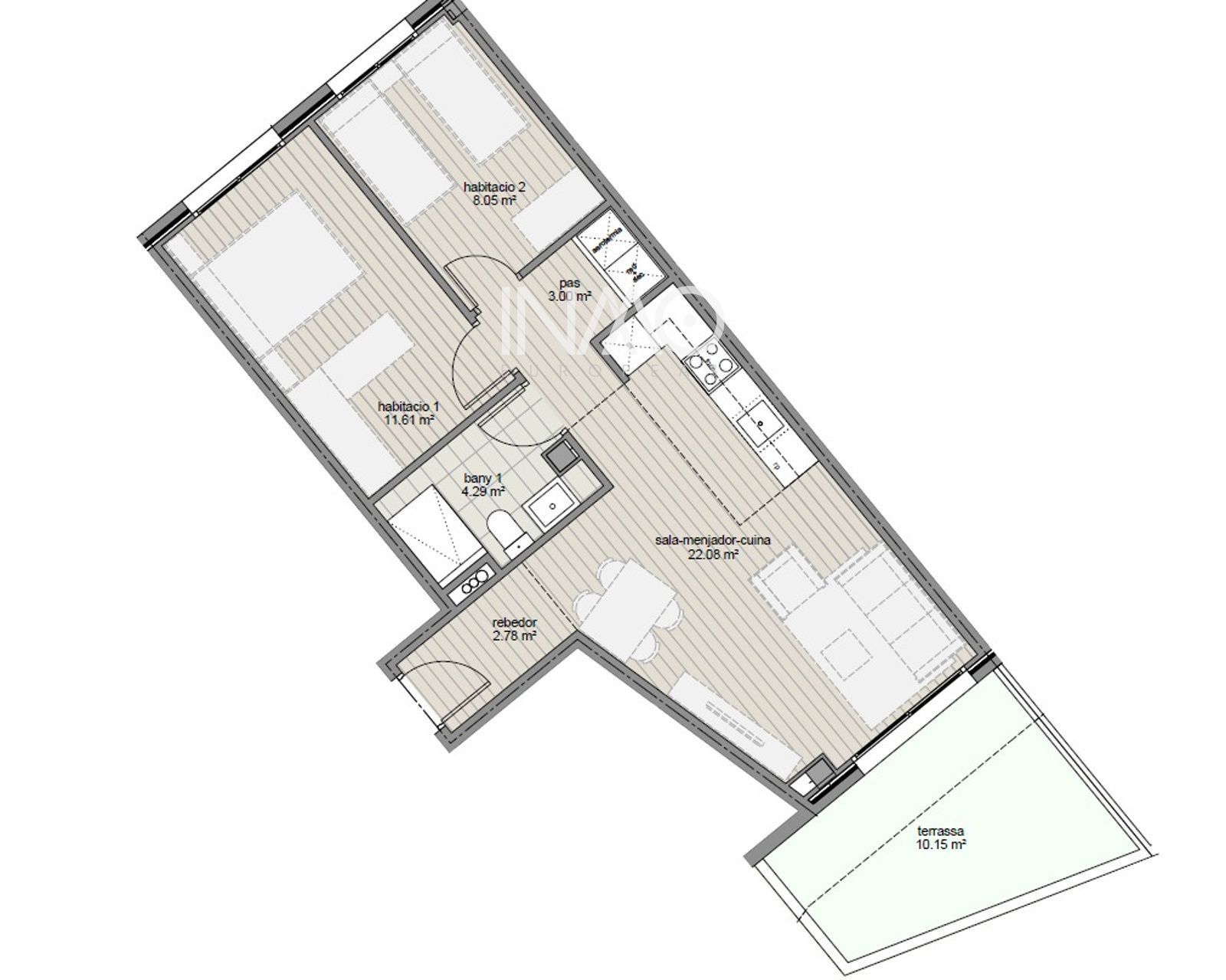 Flat for sale in Rubí  with Air Conditioner, Heating and Terrace