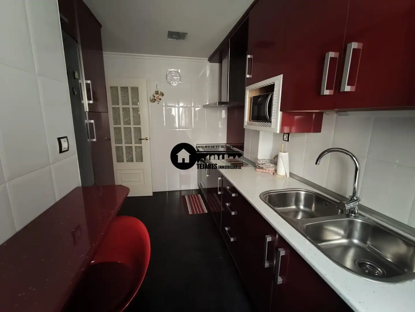 Kitchen of Apartments for sale in Albacete  with Heating, Parquet flooring and Furnished