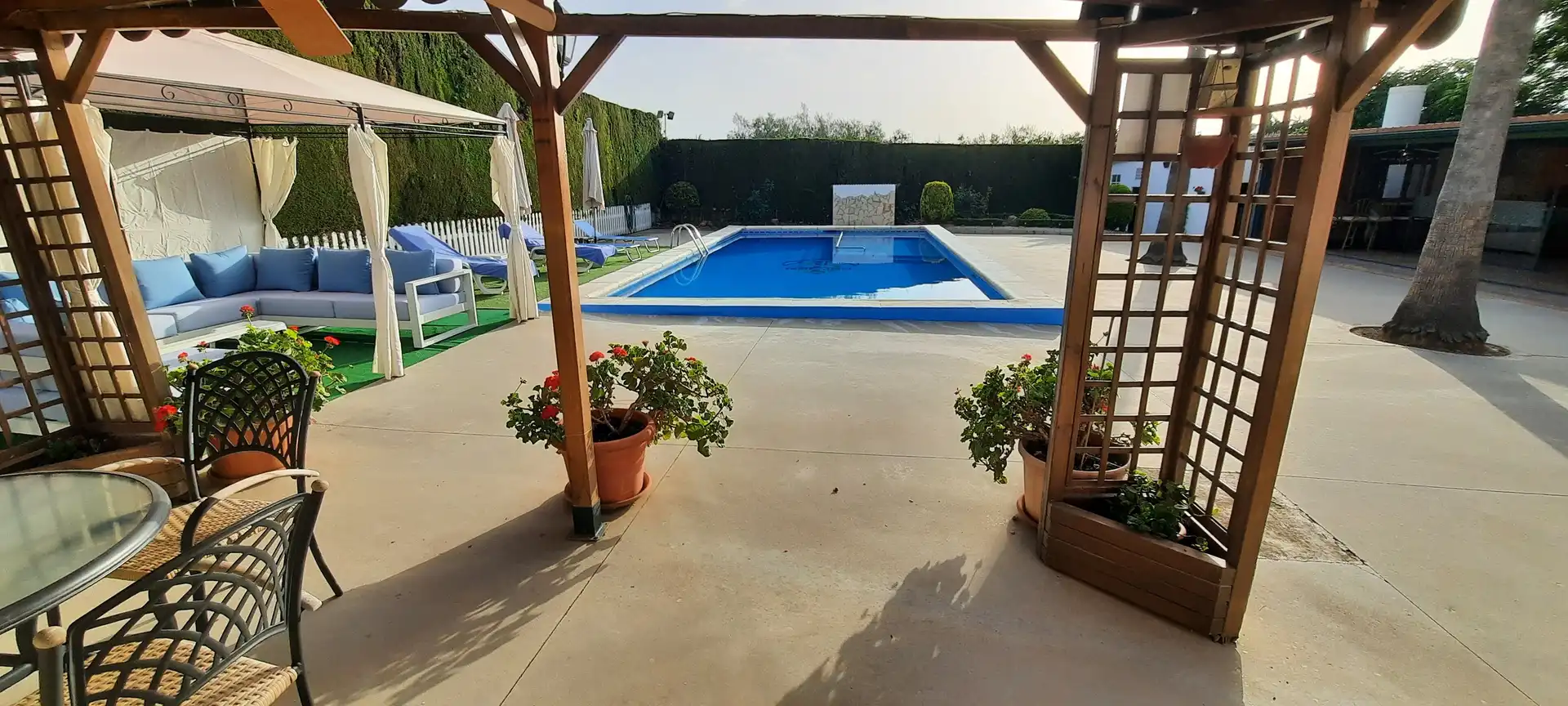 Swimming pool of Houses for sale in Lucena  with Air Conditioner, Heating and Private garden