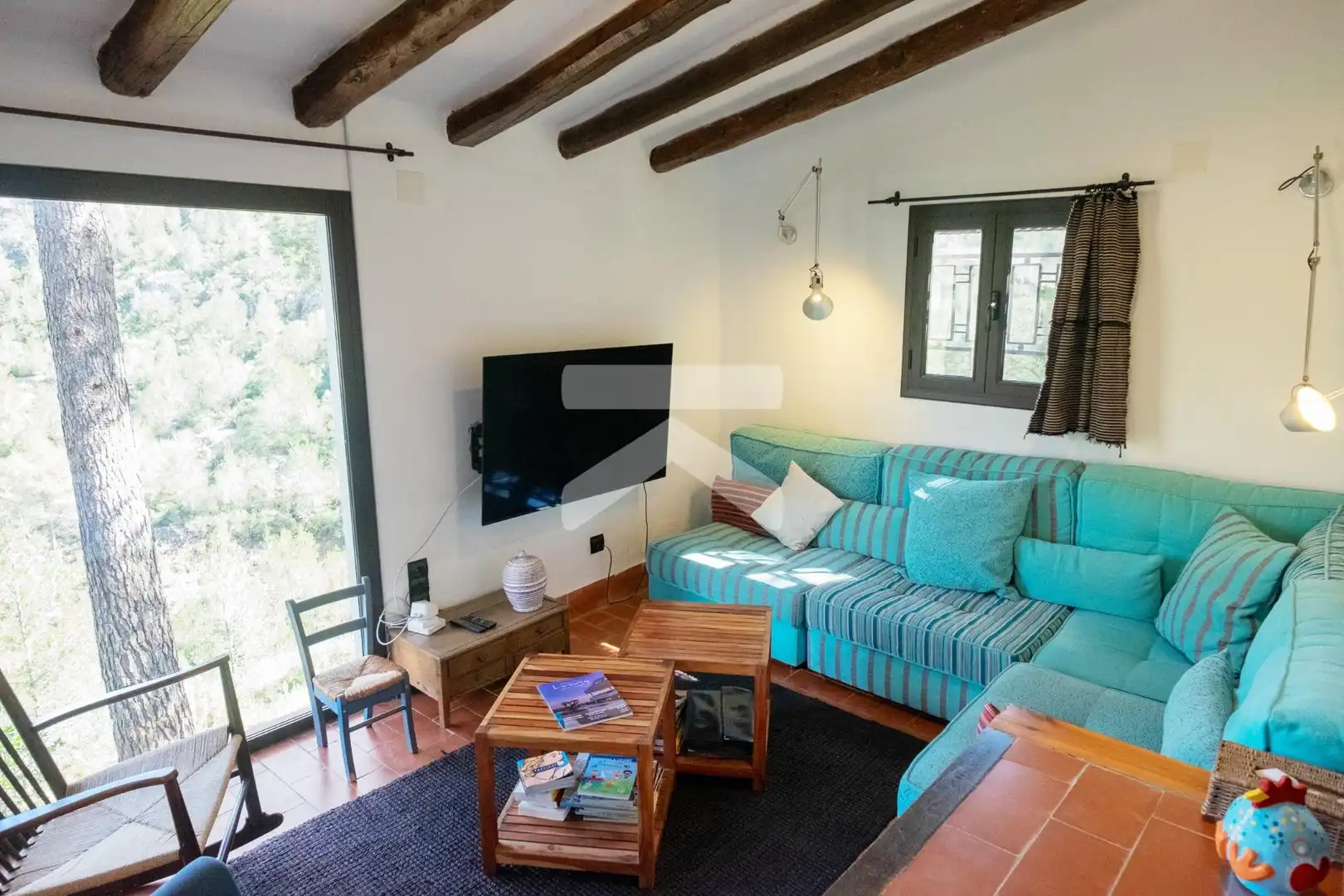 Living room of Houses for sale in Pratdip  with Air Conditioner, Heating and Private garden