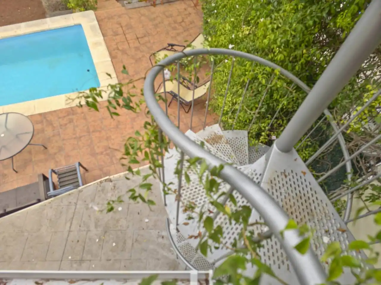 Balcony of Detached homes for rent in Torrent  with Air Conditioner, Heating and Private garden
