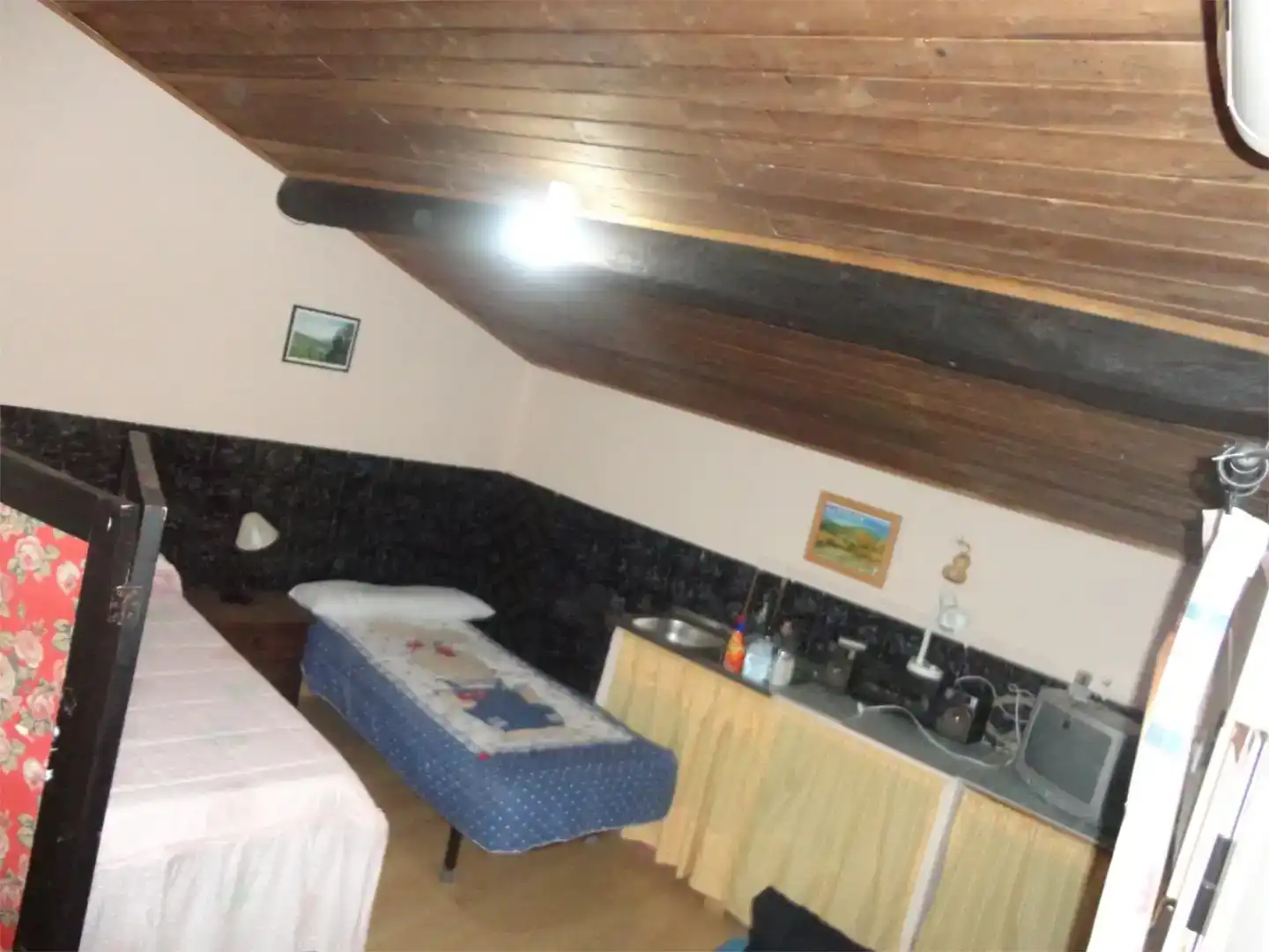 Dormitori de Casa adosada en venda en Pinofranqueado amb Aire condicionat, Parquet i Traster