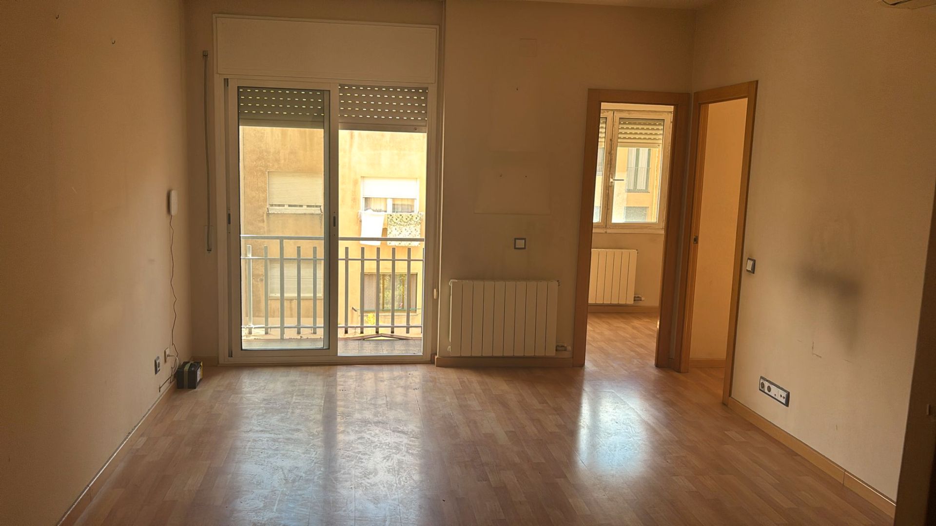 Bedroom of Flat for sale in  Barcelona Capital  with Heating, Parquet flooring and Balcony