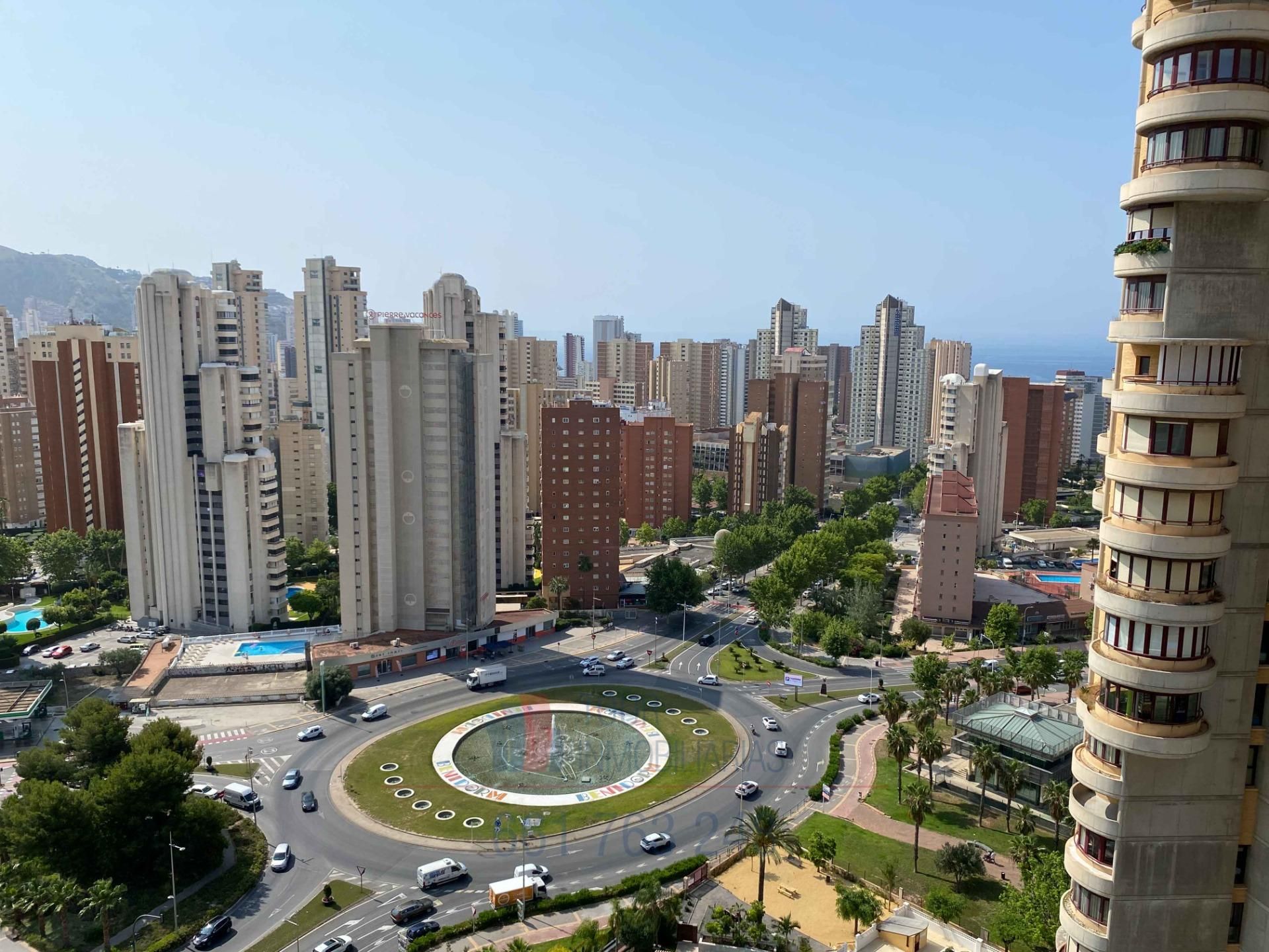Exterior view of Flat for sale in Benidorm  with Air Conditioner, Heating and Private garden