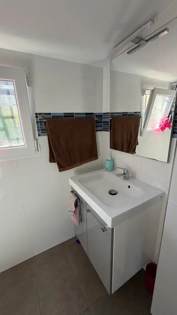 Bany de Casa o xalet en venda en Creixell amb Aire condicionat, Jardí privat i Terrassa