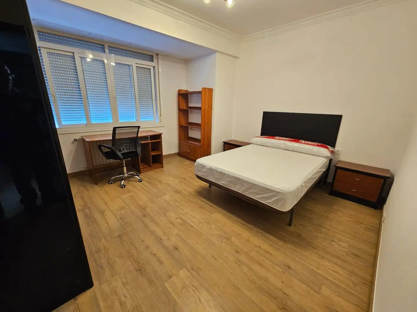 Bedroom of Flat for share in Ourense Capital   with Heating and Furnished