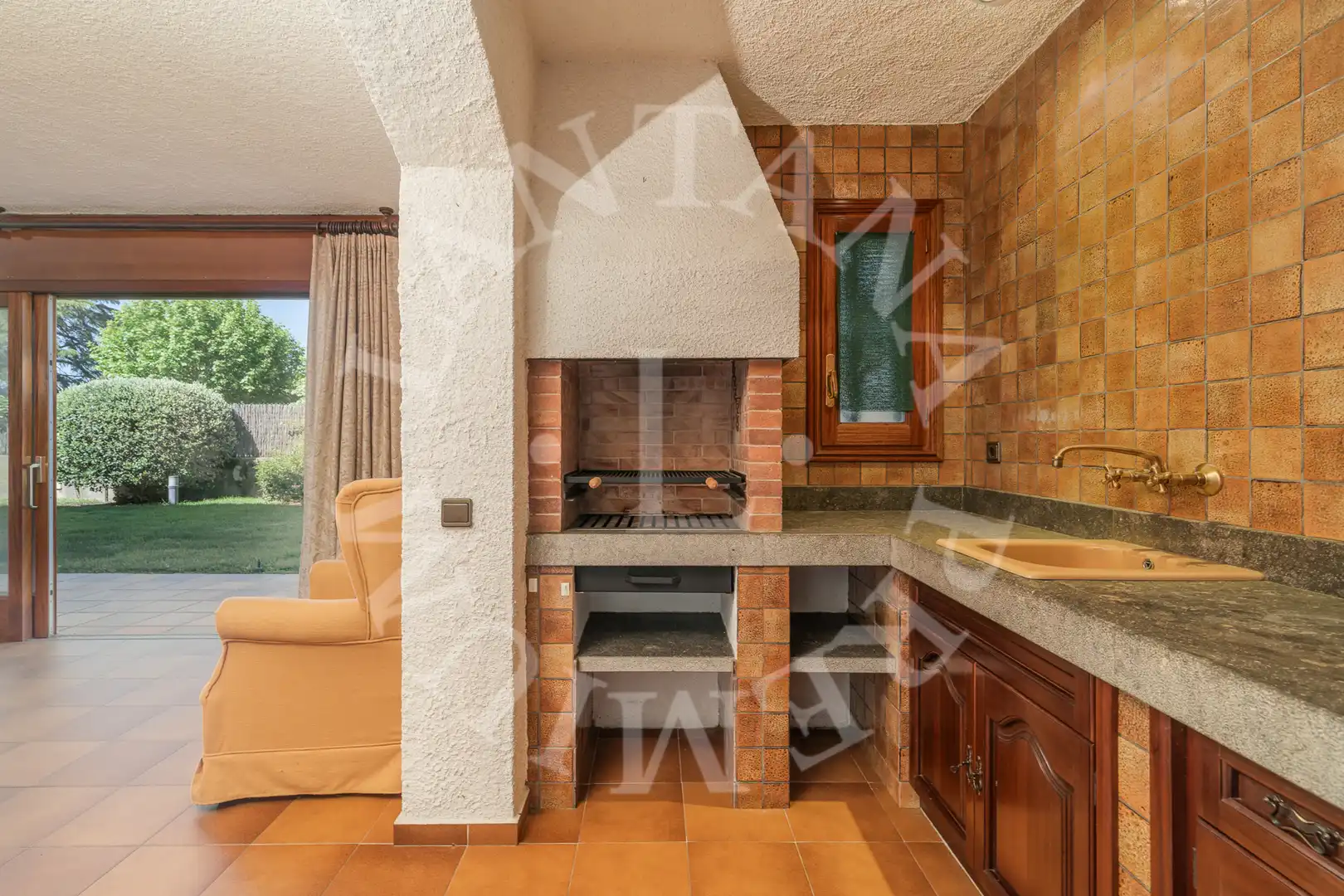 Jardín de Casa o chalet en venta en La Garriga con Aire acondicionado, Calefacción y Jardín privado