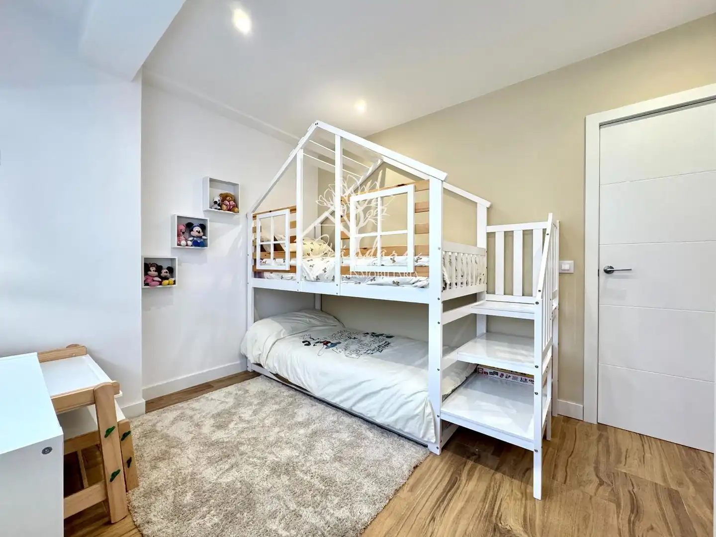 Bedroom of Flat for sale in Narón  with Terrace, Furnished and Oven