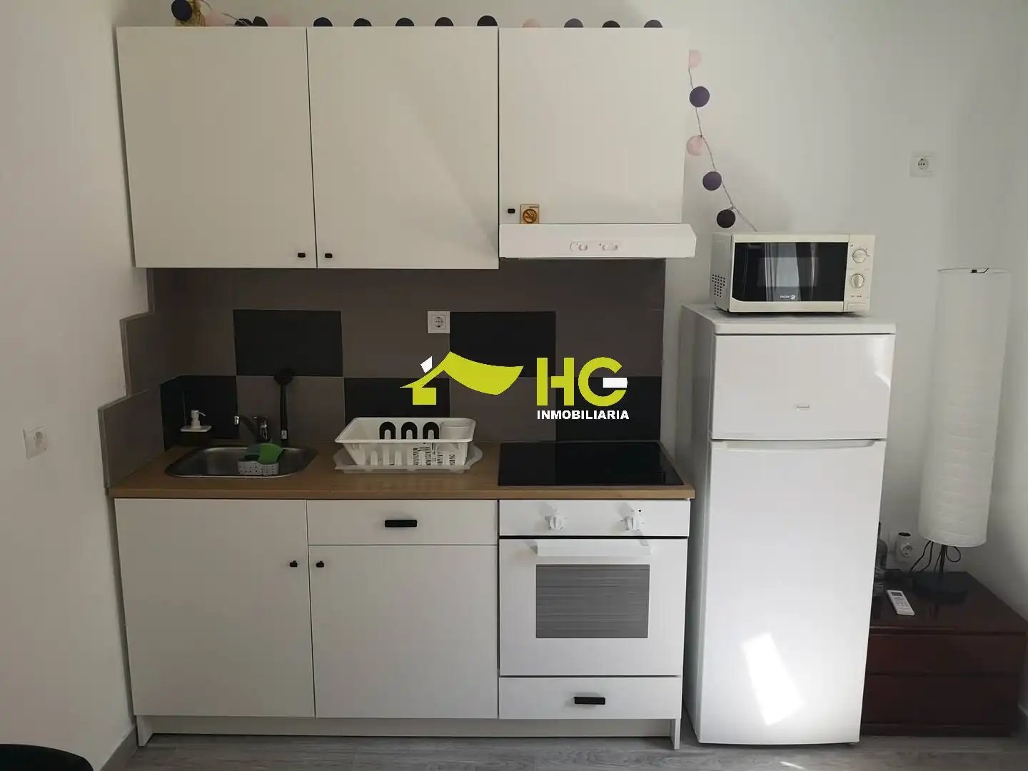 Cocina de Estudio de alquiler en Villaviciosa de Odón con Aire acondicionado y Calefacción