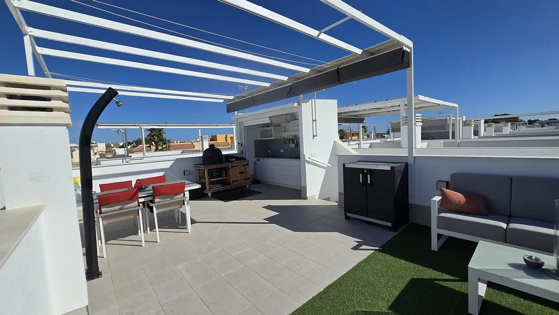 Terrassa de Casa o xalet en venda en San Pedro del Pinatar amb Terrassa, Traster i Balcó