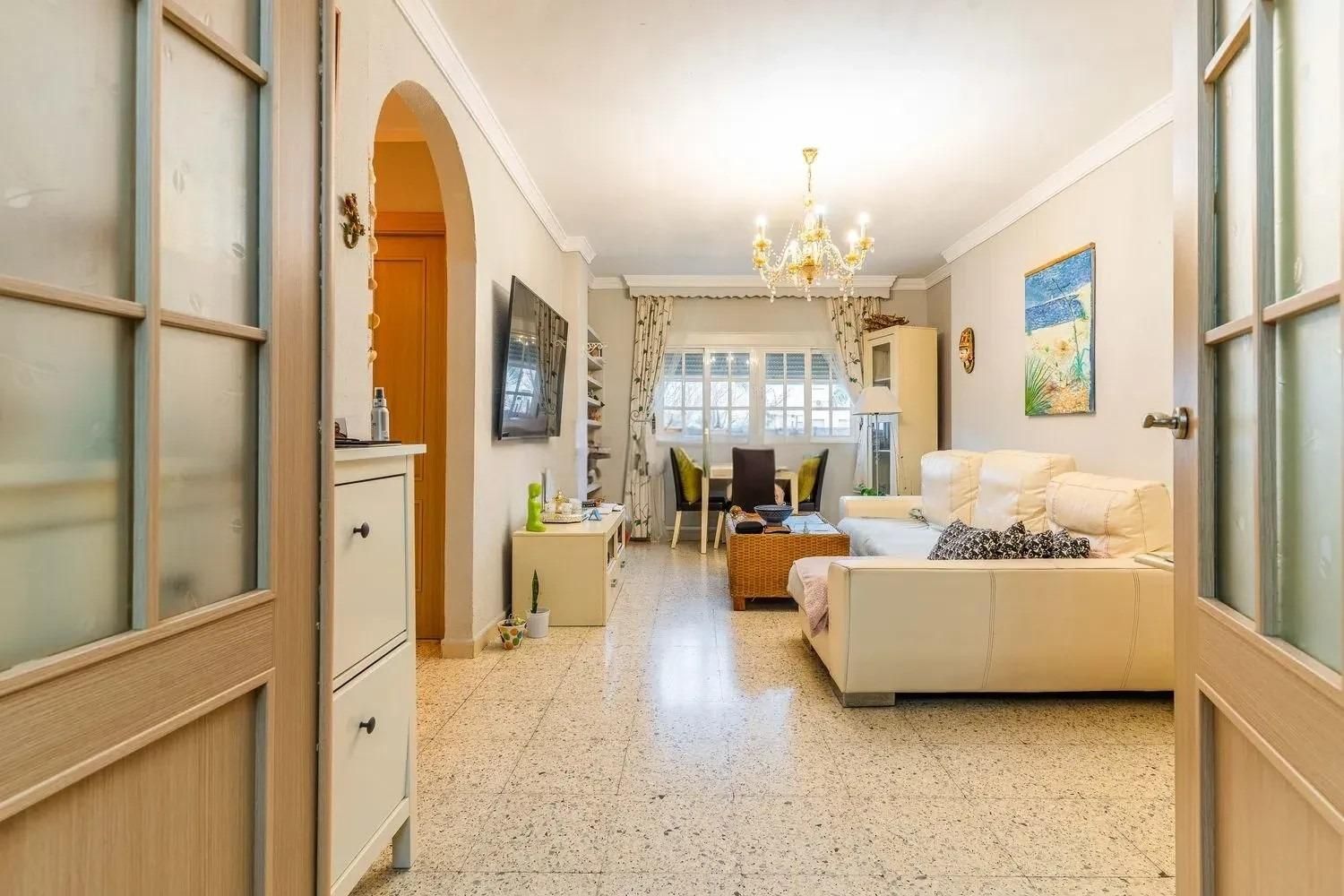 Sala d'estar de Pis en venda en San Fernando