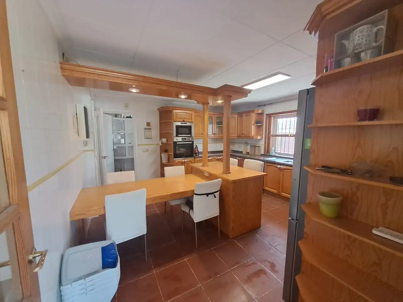 Küche von Haus oder Chalet zur Miete in Mutxamel mit Klimaanlage, Terrasse und Schwimmbad