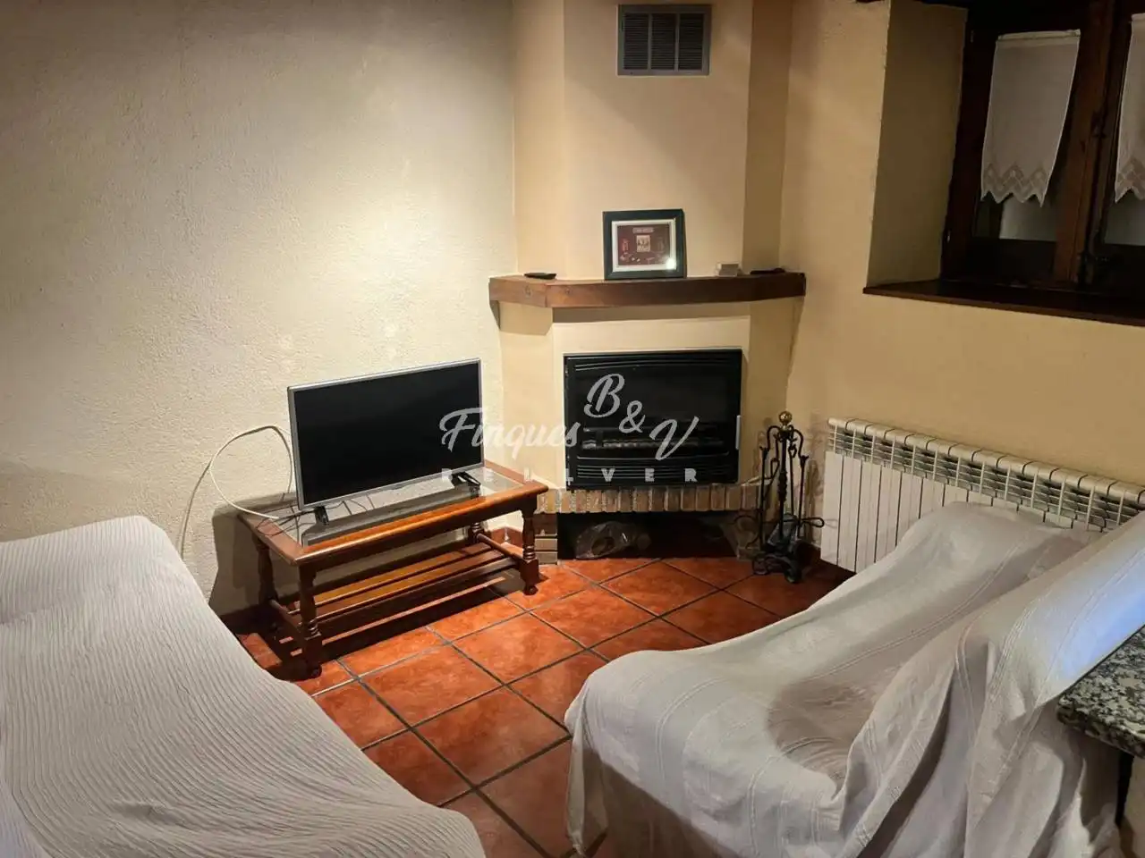 Wohnzimmer von Wohnung zur Miete in Llívia mit Heizung, Parkett und Möbliert