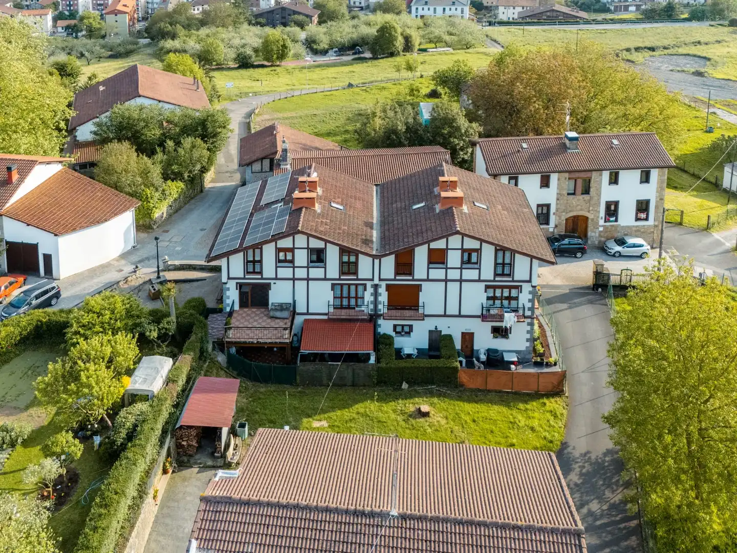 Exterior view of Detached homes for sale in Asteasu  with Terrace, Furnished and Balcony