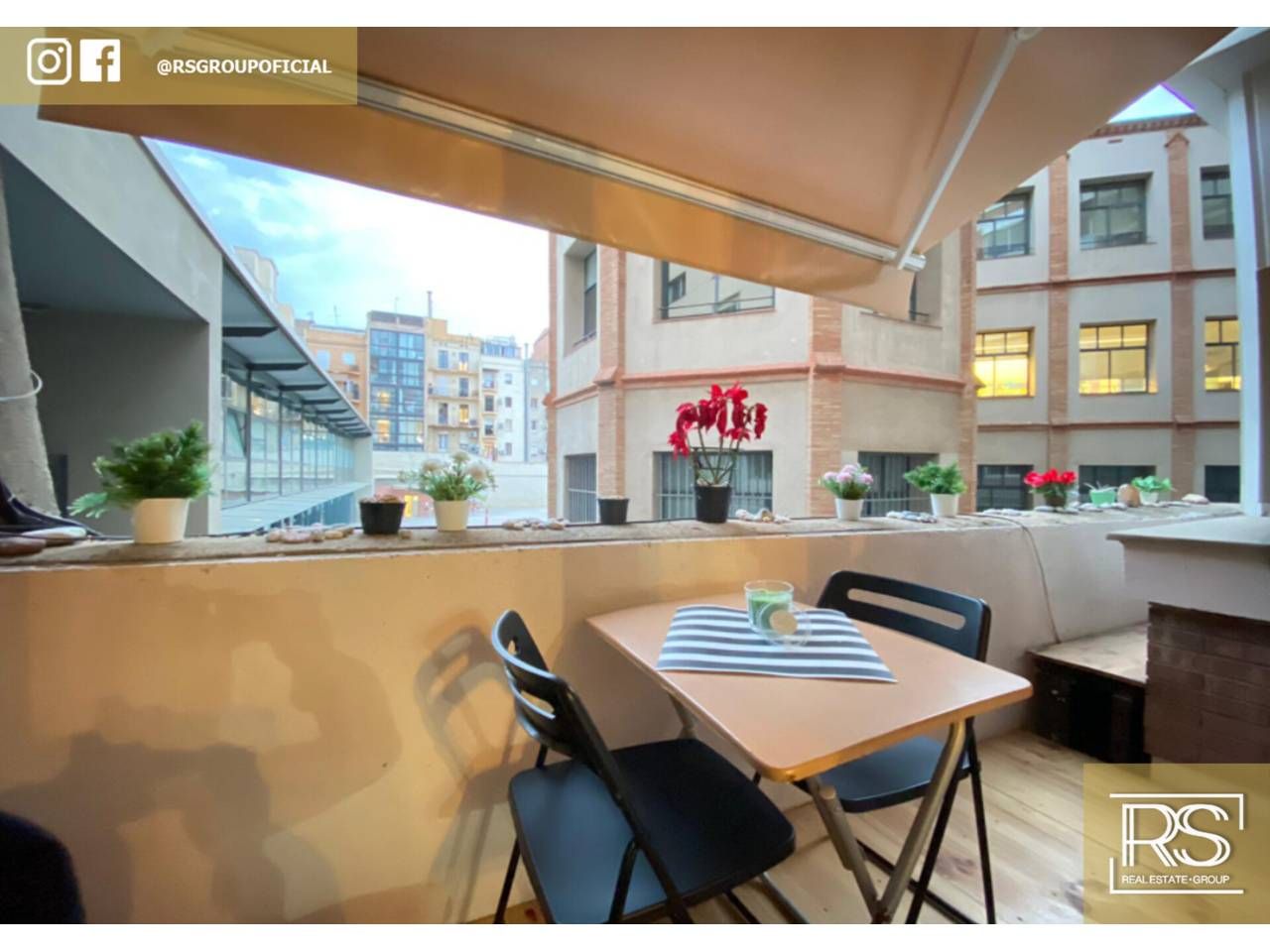 Terrassa de Pis de lloguer en  Barcelona Capital amb Aire condicionat, Terrassa i Moblat