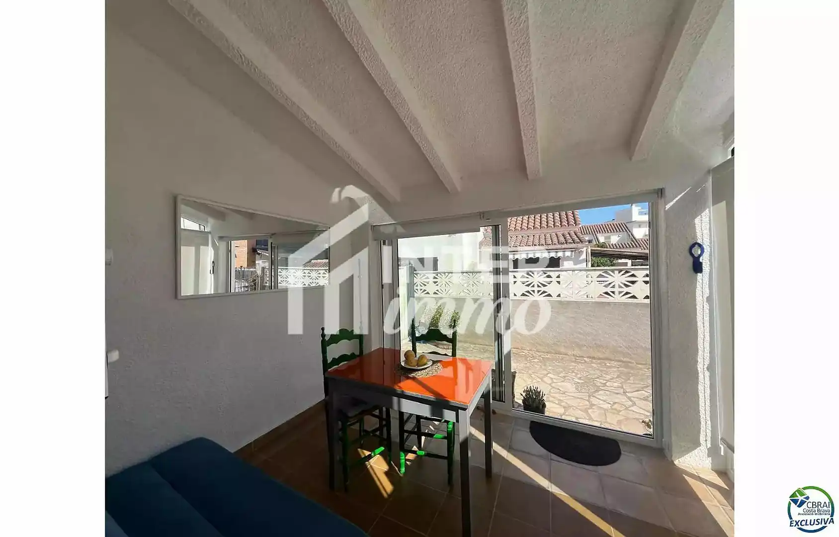 Balcony of Houses for sale in Roses  with Terrace and Furnished