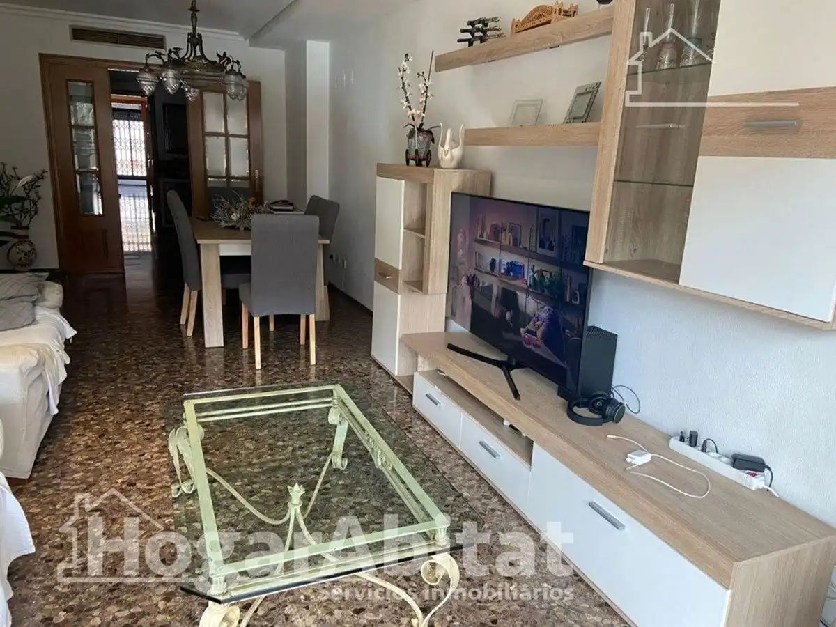 Sala de estar de Piso en venta en Valencia con Aire acondicionado, Calefacción y Terraza