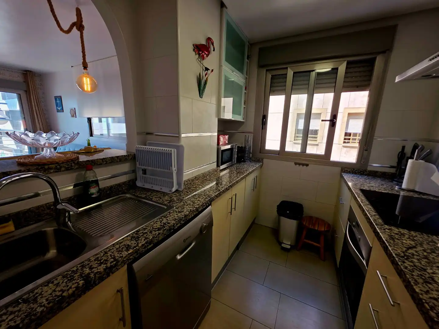 Cocina de Piso de alquiler en Torrevieja con Terraza