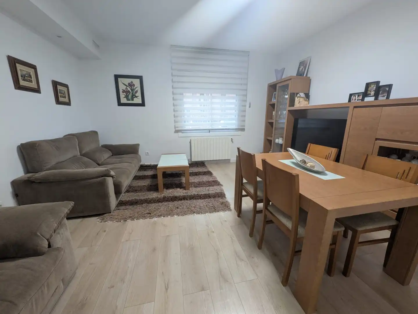 Living room of Flat for sale in Sant Joan Despí  with Air Conditioner, Heating and Parquet flooring