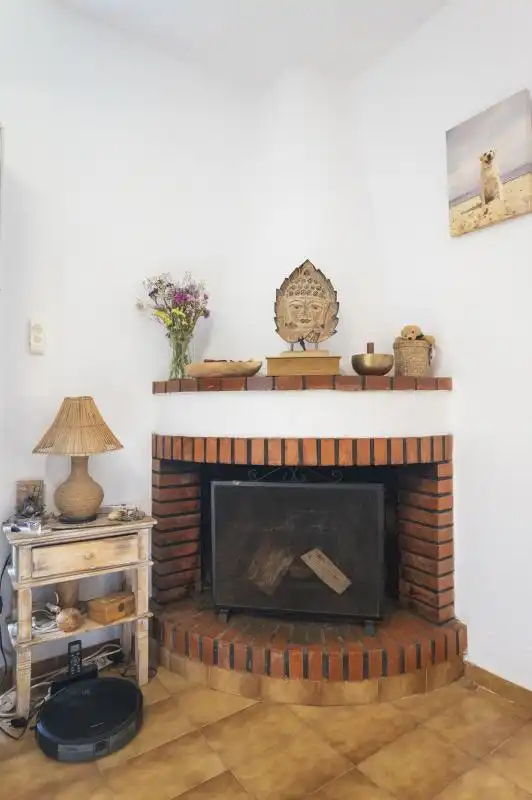 Sala de estar de Casa o chalet en venta en Santa Eulària des Riu con Aire acondicionado, Calefacción y Jardín privado