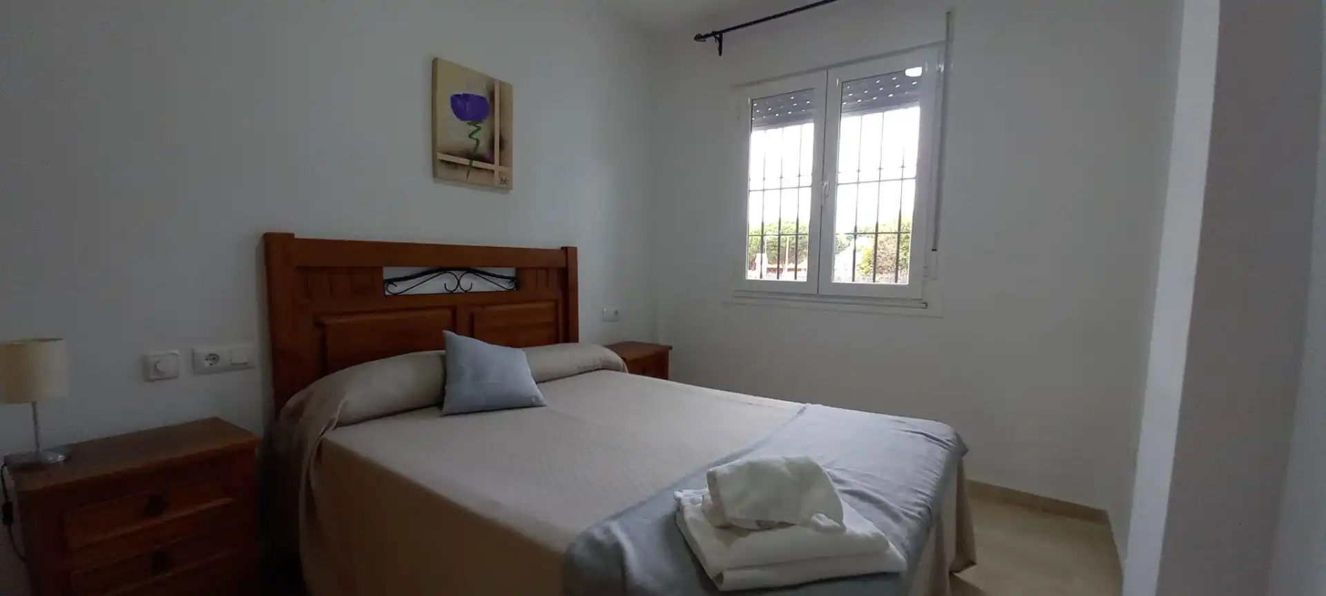 Bedroom of Apartments for rent in Chiclana de la Frontera  with Air Conditioner, Furnished and Oven
