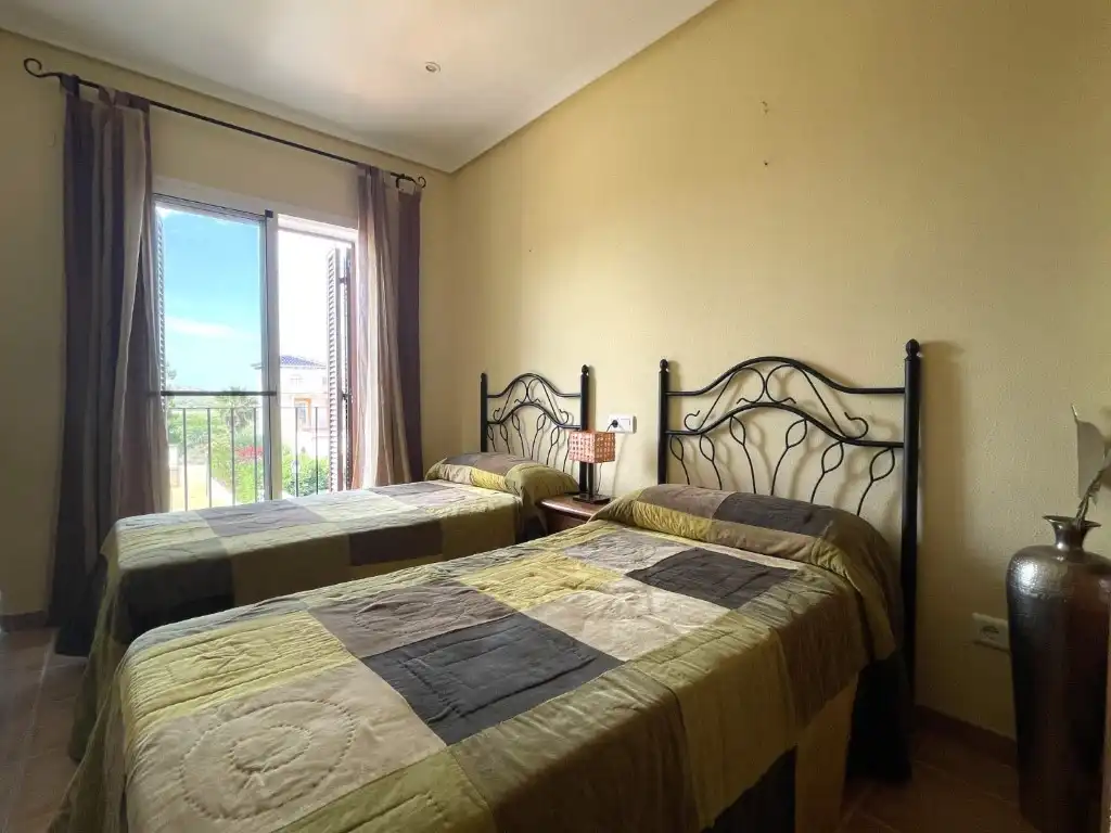 Schlafzimmer von Maisonette zum Verkauf in Vera mit Klimaanlage, Privatgarten und Terrasse