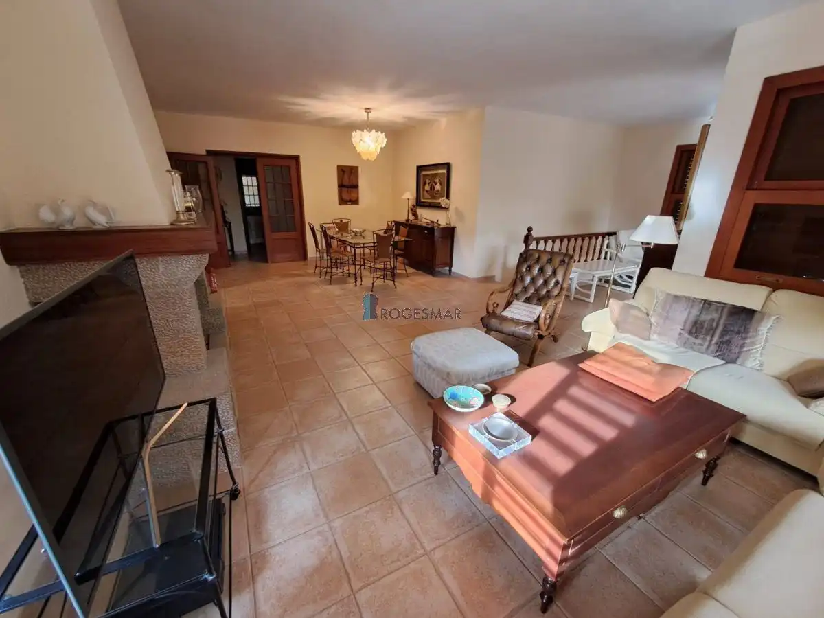 Sala de estar de Casa o chalet en venta en Benicasim / Benicàssim con Jardín privado, Terraza y Piscina