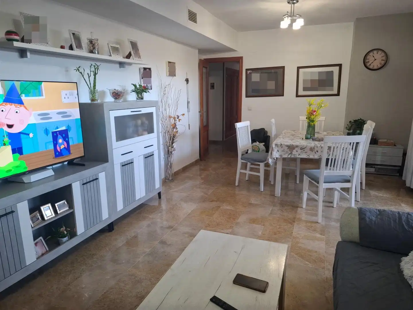 Sala de estar de Ático en venta en Málaga con Aire acondicionado, Terraza y Trastero