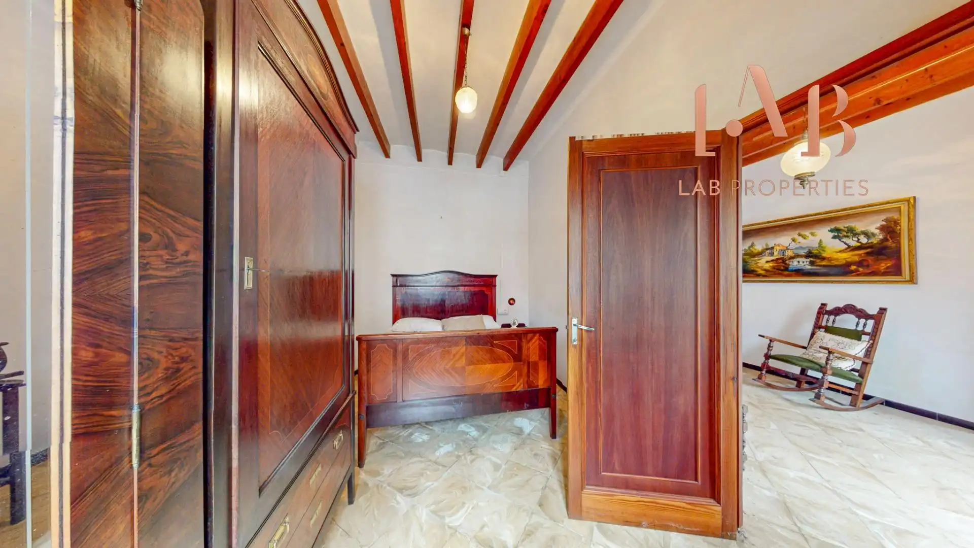 Bedroom of Houses for sale in Llubí  with Private garden and Terrace