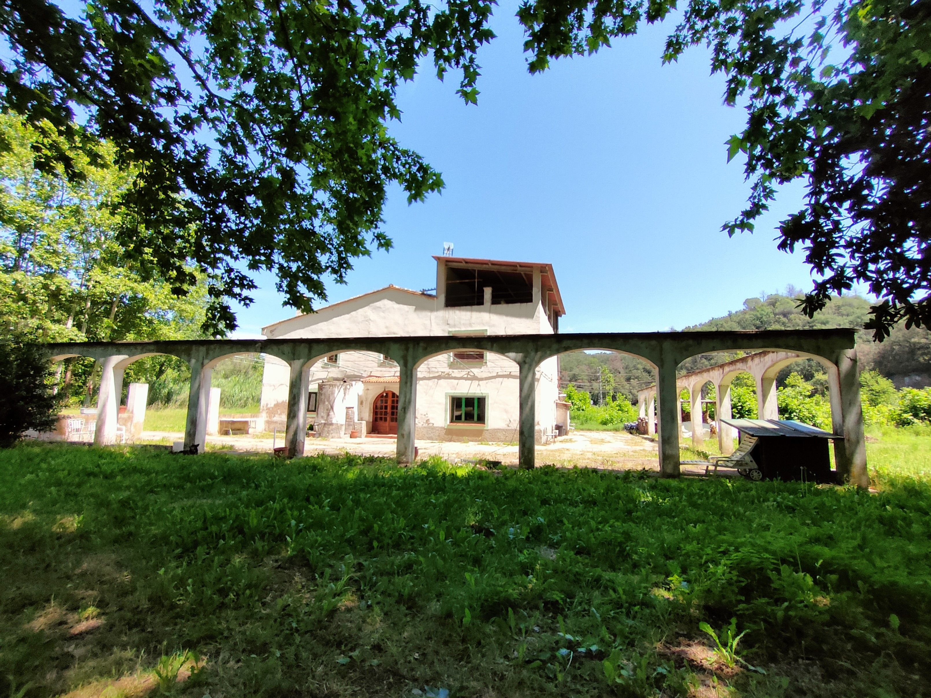 Exterior view of Country house for sale in Bescanó  with Heating, Private garden and Terrace