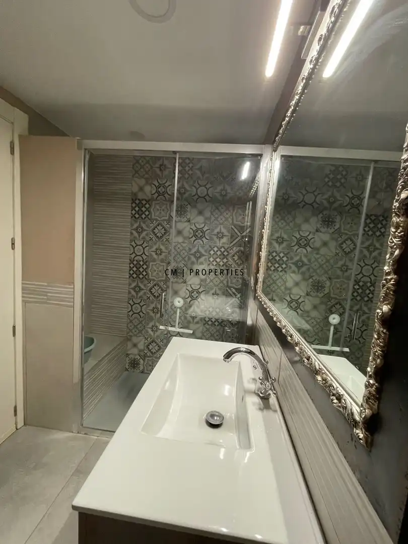 Bathroom of Flat for rent in Puçol  with Air Conditioner, Terrace and Swimming Pool
