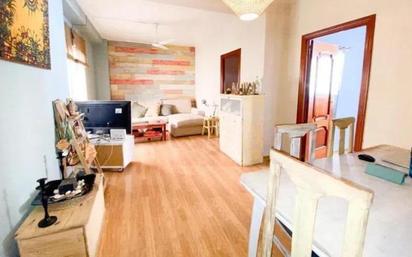 Living room of Flat for sale in Málaga Capital  with Terrace and Balcony