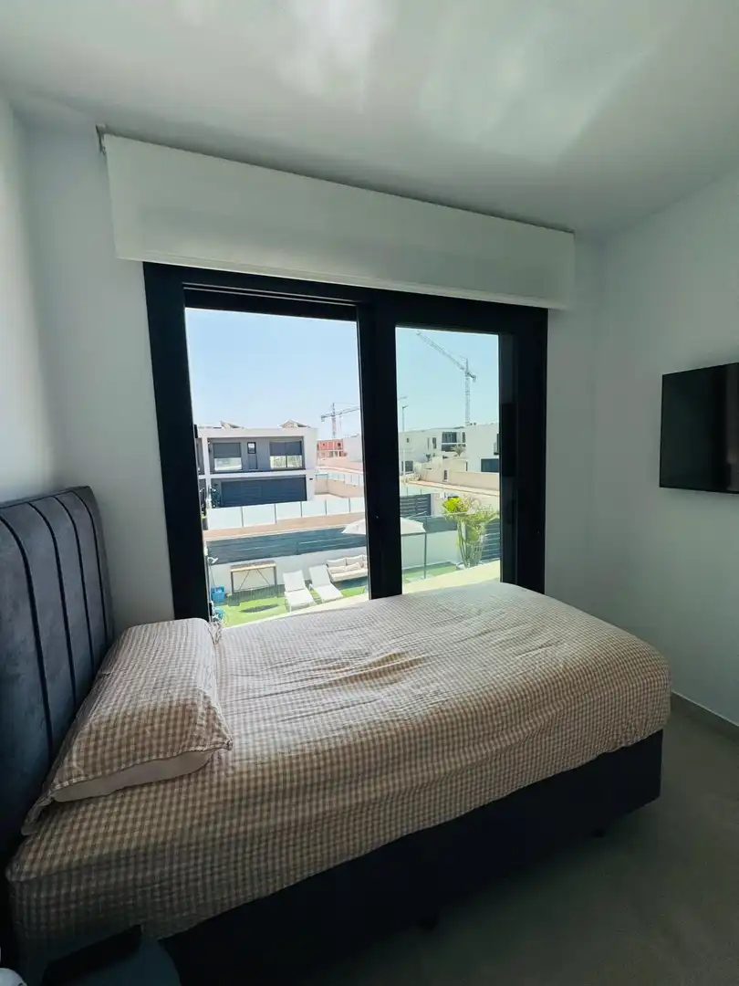 Bedroom of Houses for rent in Santa Pola  with Air Conditioner, Heating and Private garden
