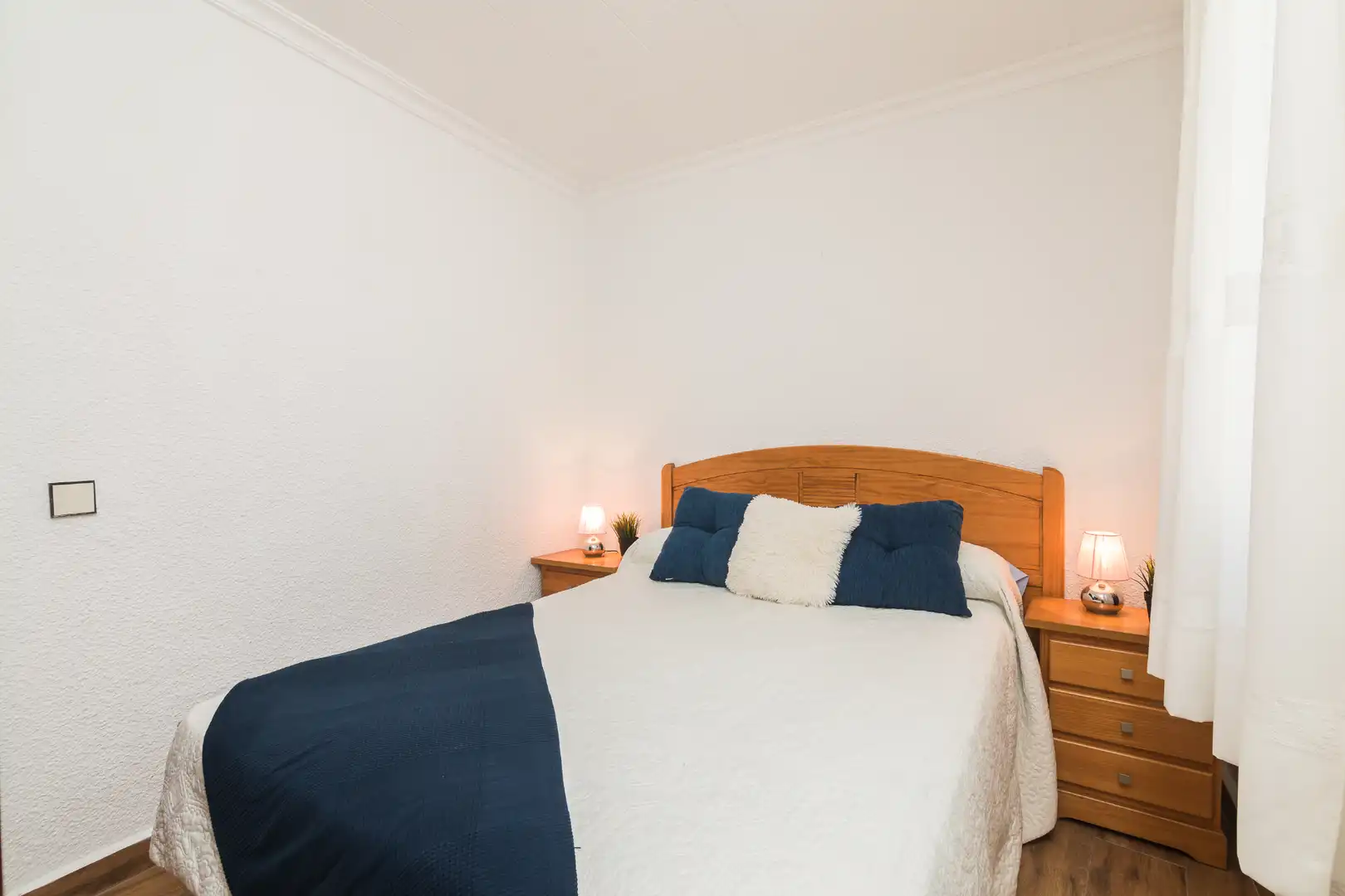 Schlafzimmer von Wohnung zum Verkauf in Santa Pola mit Klimaanlage, Möbliert und Balkon