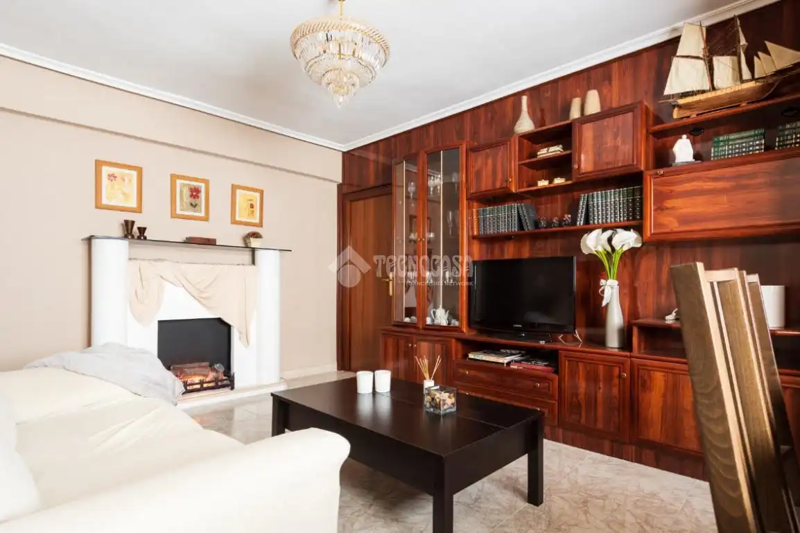 Sala de estar de Piso en venta en Zaragoza con Calefacción y Terraza