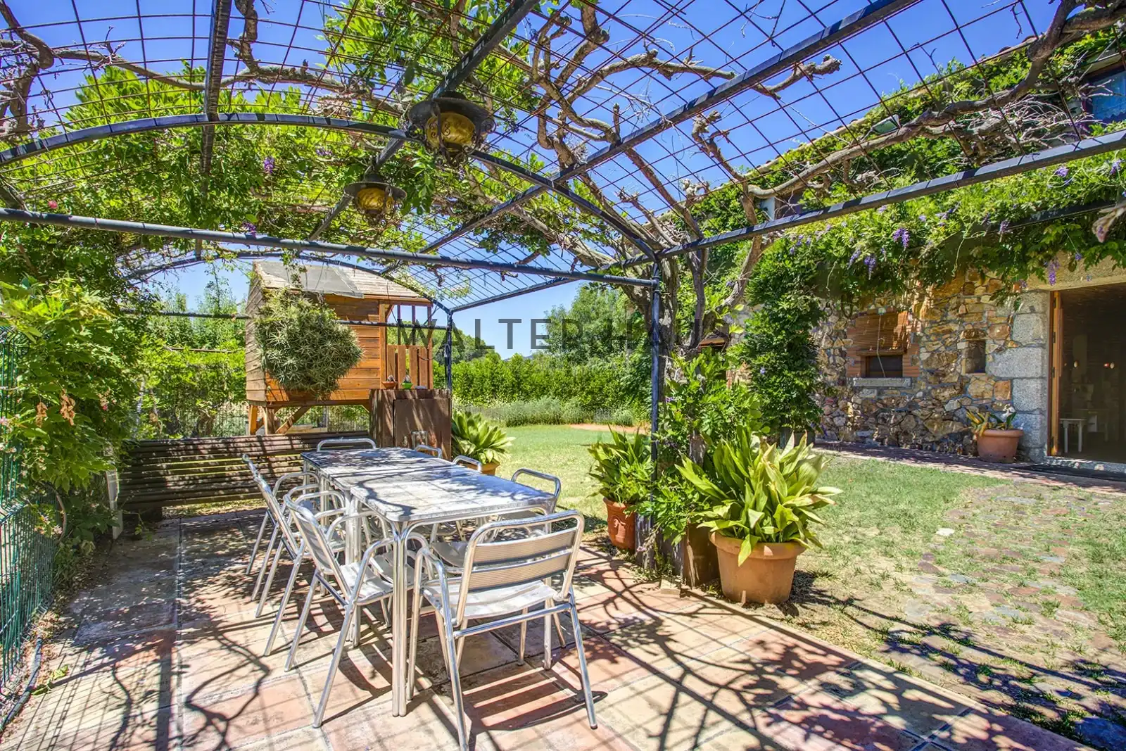 Terrassa de Finca rústica en venda en Calonge i Sant Antoni amb Aire condicionat, Jardí privat i Terrassa