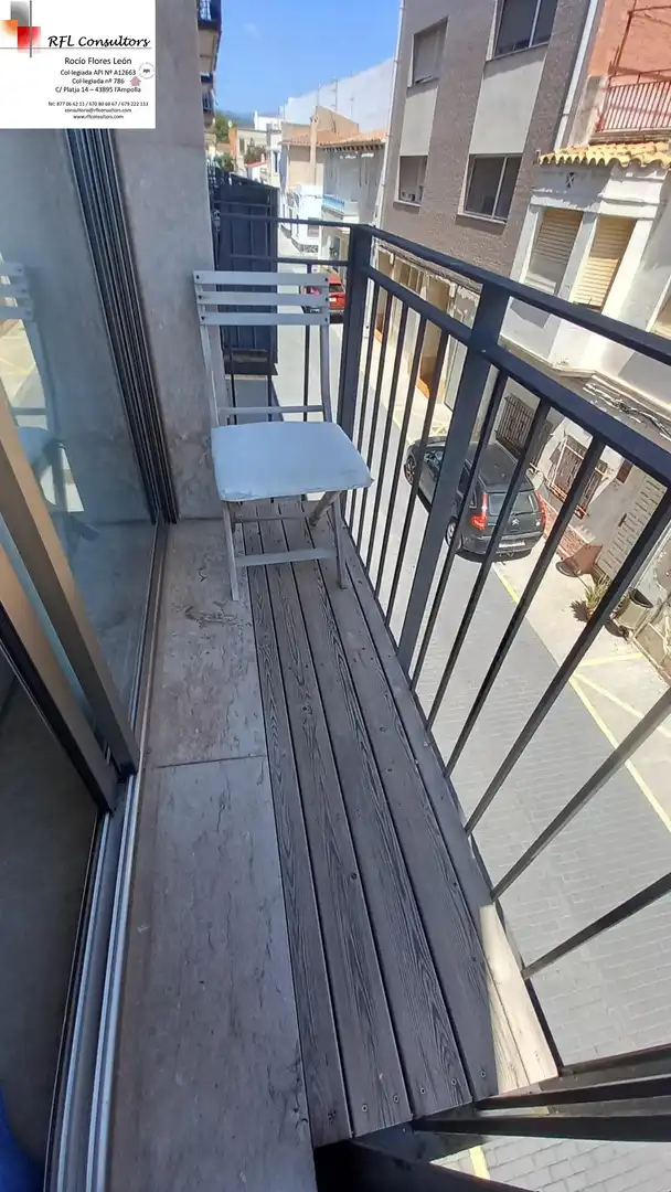 Terrassa de Apartament en venda en L'Ampolla amb Calefacció i Balcó