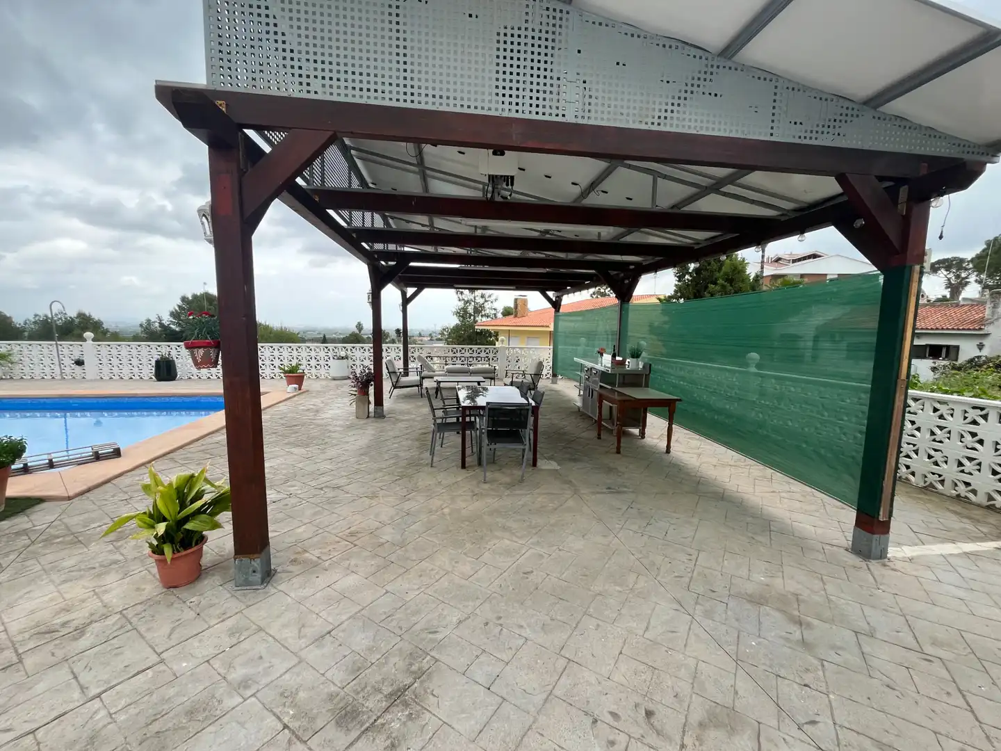 Terraza de Casa o chalet en venta en Chiva con Aire acondicionado, Jardín privado y Terraza