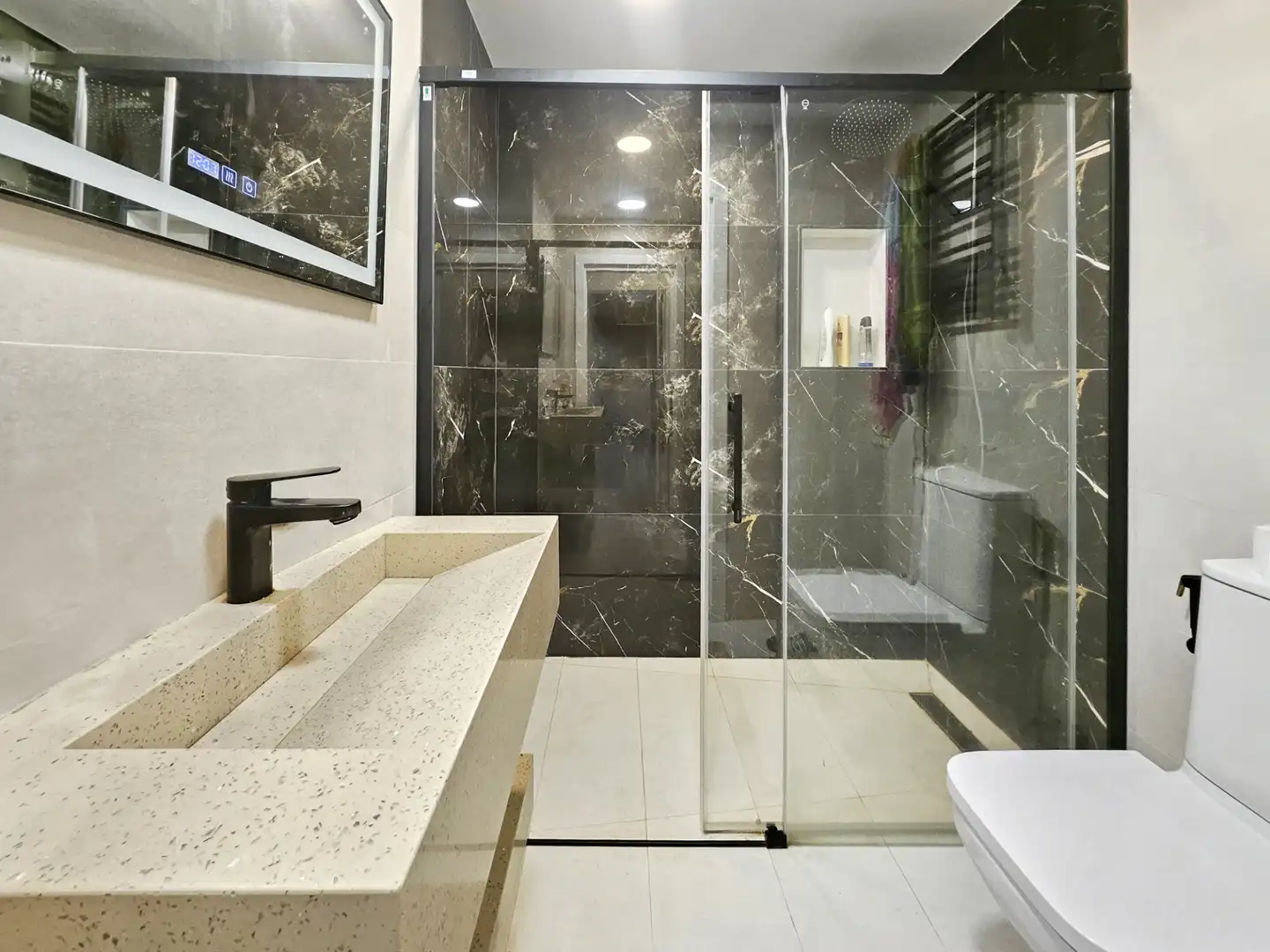 Baño de Planta baja en venta en A Coruña Capital  con Calefacción, Amueblado y Horno