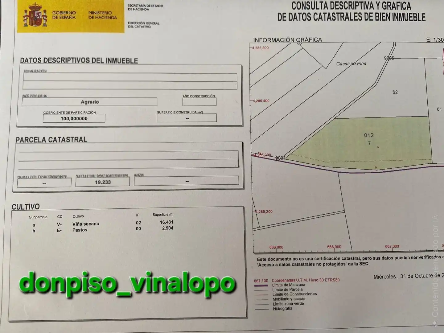 Casa rústica en venda a Caudete, imagen 24