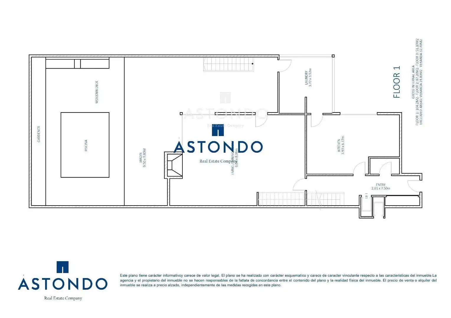 Casa adosada en venta en Madrid con Aire acondicionado, Calefacción y Parquet