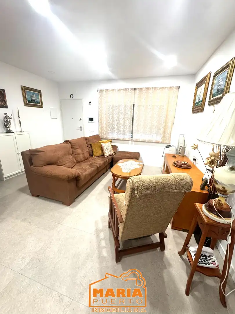 Living room of Flat for sale in Málaga  with Storage room and Furnished
