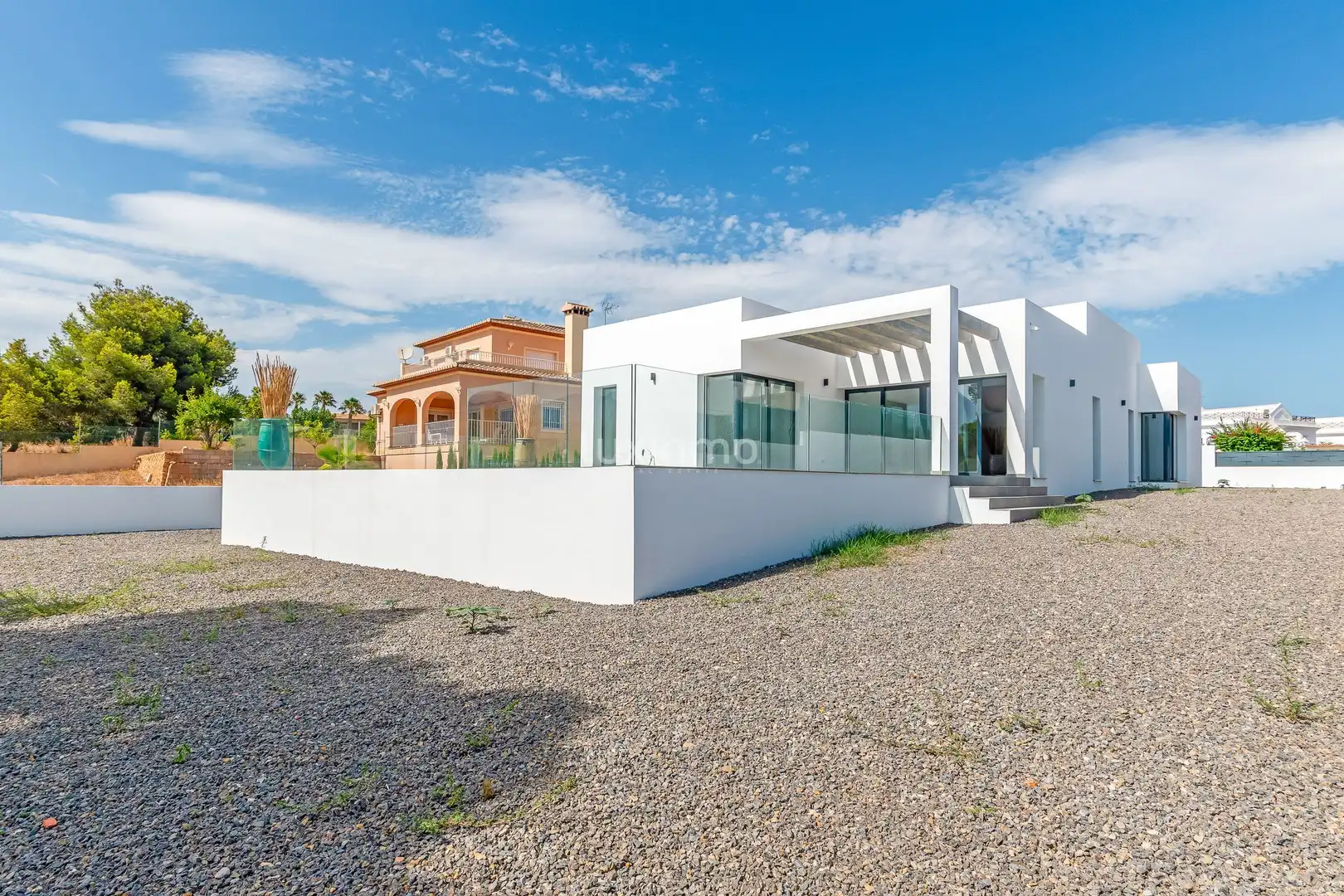 Vista exterior de Casa o chalet en venta en La Nucia con Aire acondicionado, Calefacción y Terraza