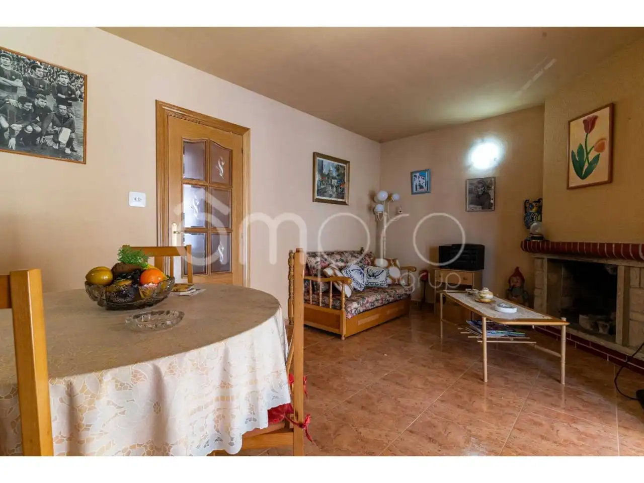 Sala de estar de Casa o chalet en venta en Cubelles con Jardín privado, Terraza y Amueblado
