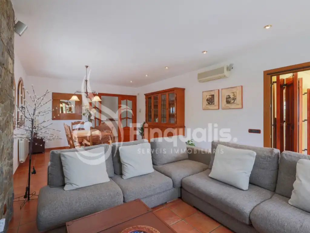 Sala de estar de Casa o chalet en venta en Santa Eulàlia de Ronçana con Aire acondicionado