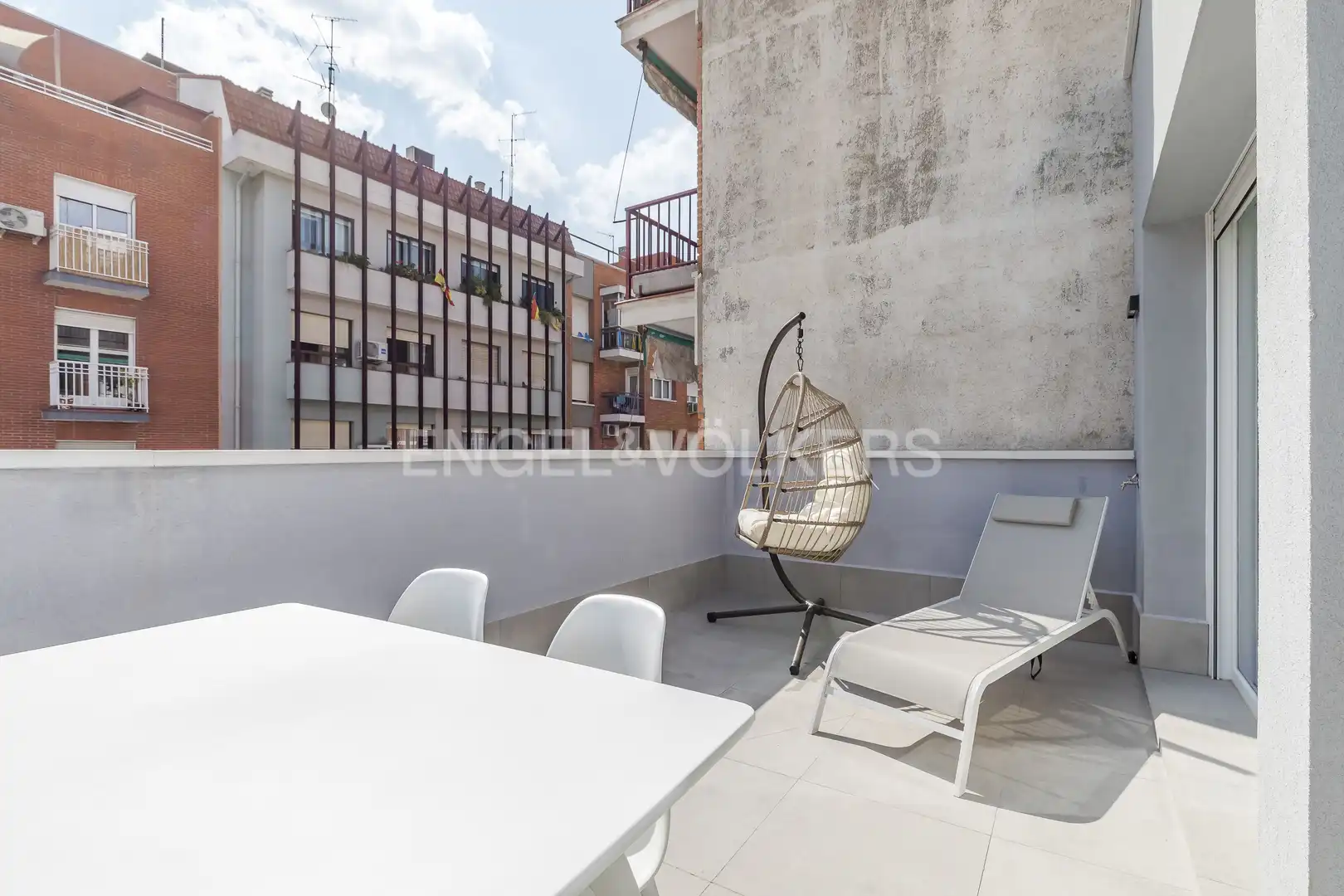 Terrasse von Wohnungen zur Miete in Madrid mit Klimaanlage, Heizung und Terrasse