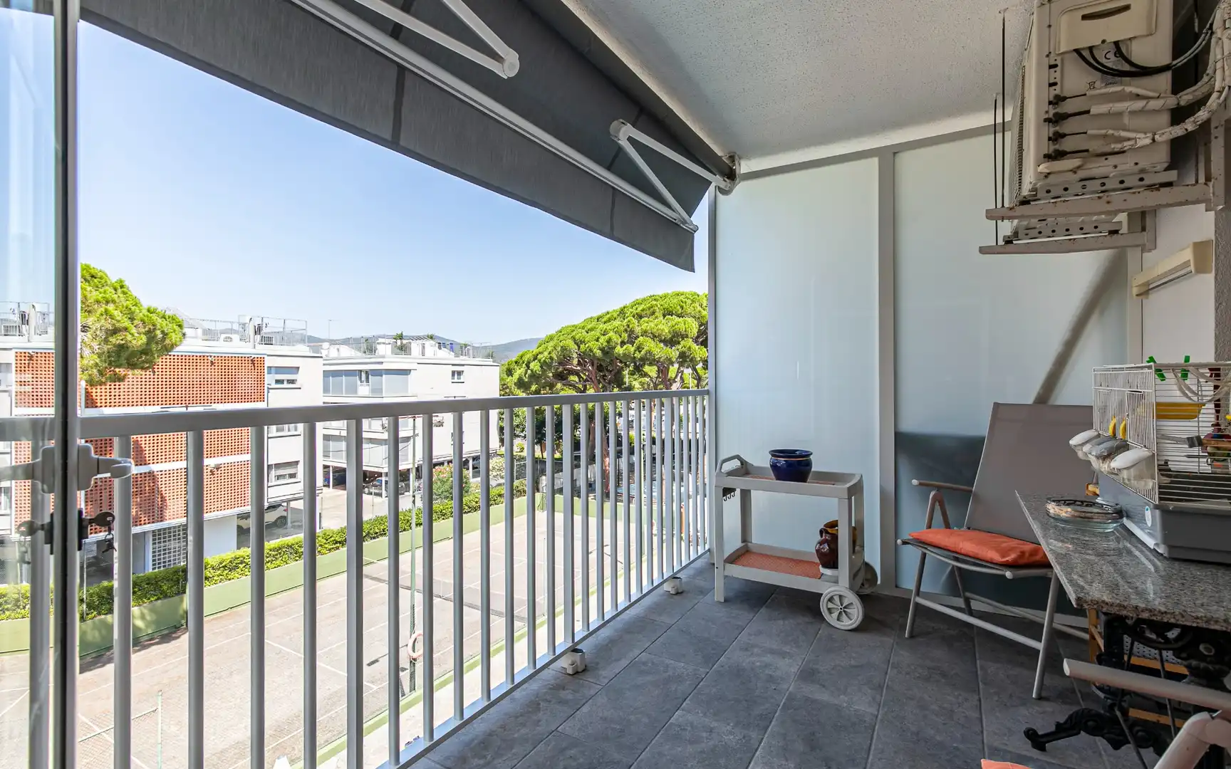 Balcony of Flat for sale in Castelldefels  with Air Conditioner, Heating and Private garden