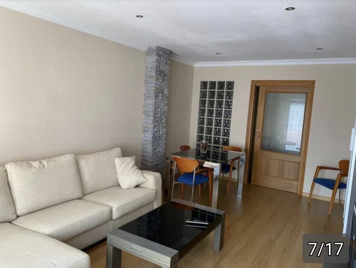 Living room of Flat for sale in L'Alqueria de la Comtessa  with Heating, Furnished and Balcony